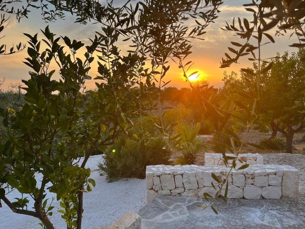 Casa Giuliveto - Charmantes Ferienhaus Mit Privatpool In Olivenhain Остуни Екстериор снимка