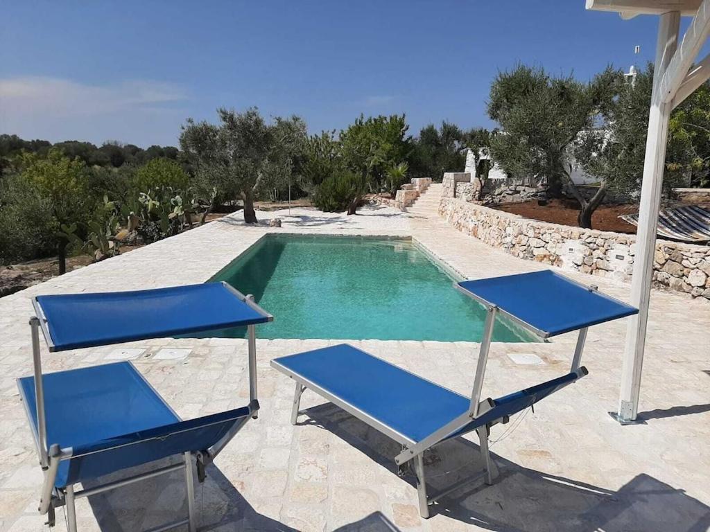 Casa Giuliveto - Charmantes Ferienhaus Mit Privatpool In Olivenhain Остуни Екстериор снимка