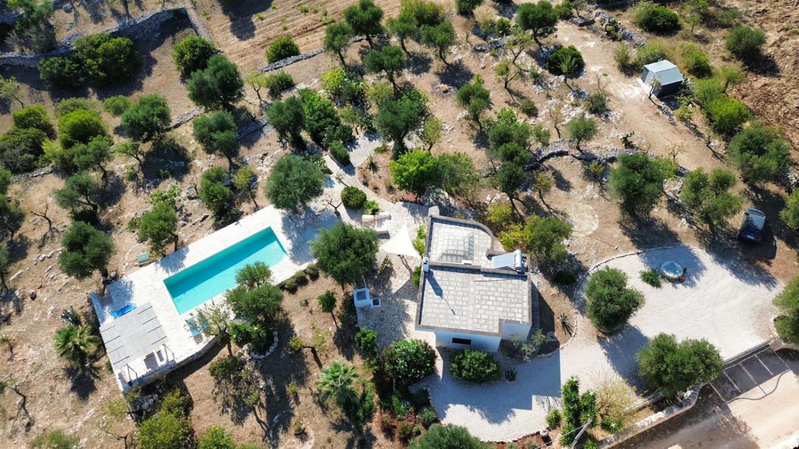 Casa Giuliveto - Charmantes Ferienhaus Mit Privatpool In Olivenhain Остуни Екстериор снимка